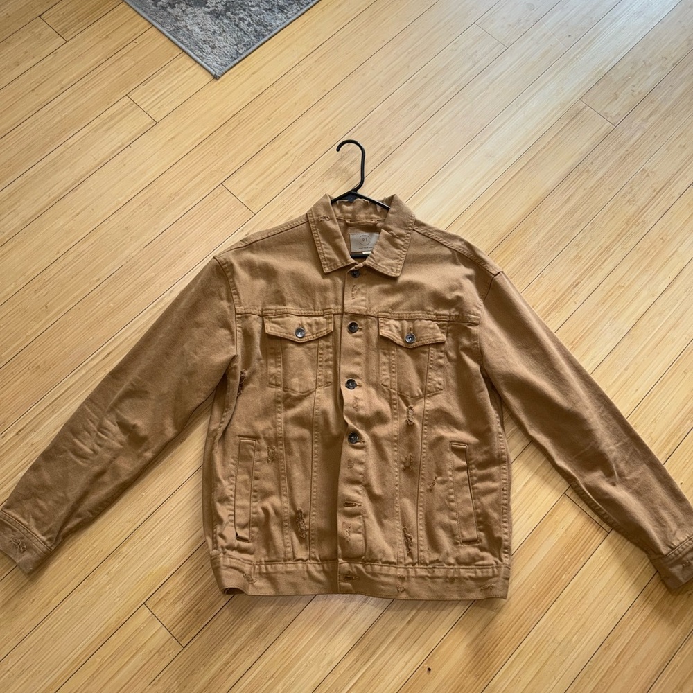 Tan Denim Jacket